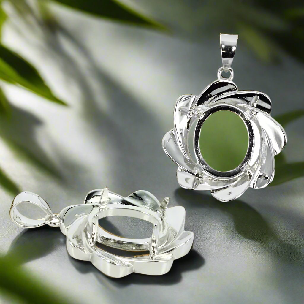 925 Sterling Silver Pendant-Bird Jewellery Settings