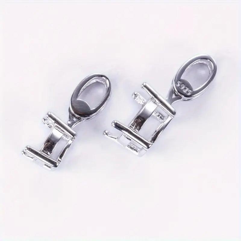 925 Sterling Silver Flex Rabbit Ear Pendant-Bird Jewellery Settings