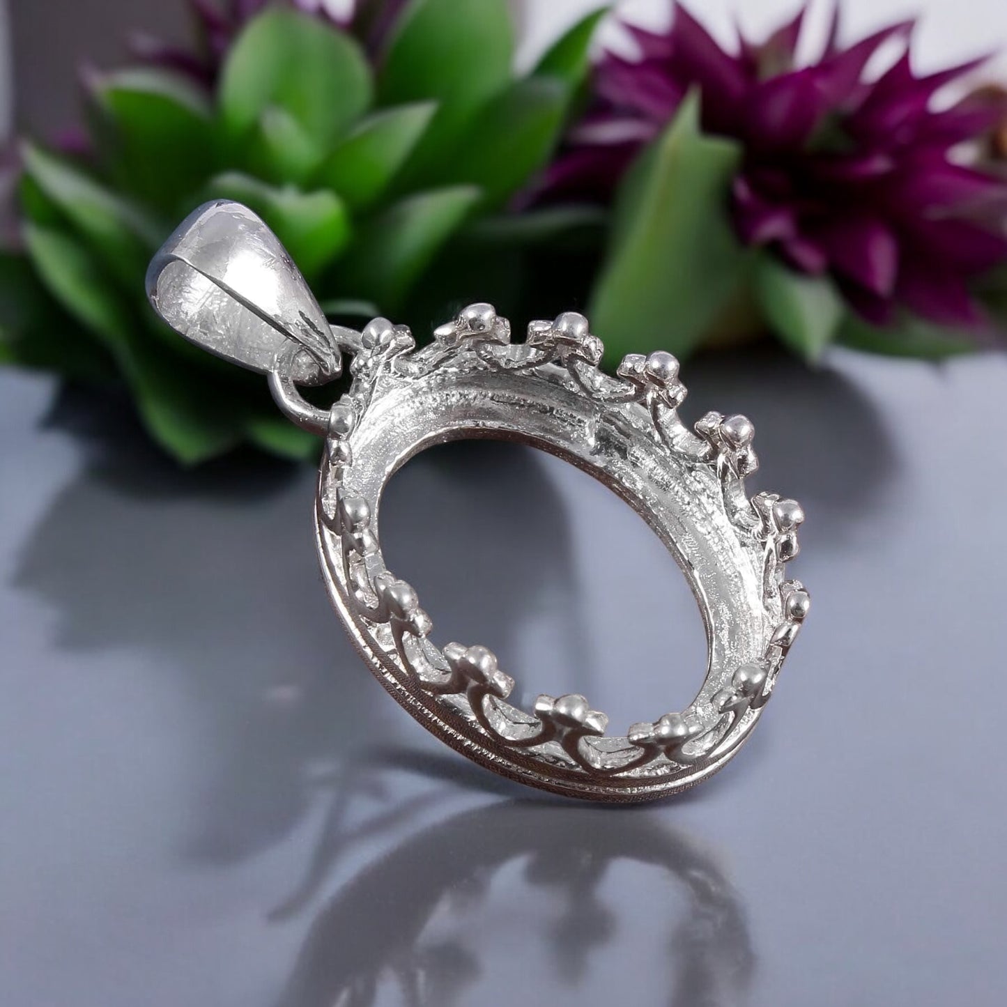 925 Sterling Silver Pendant-Bird Jewellery Settings