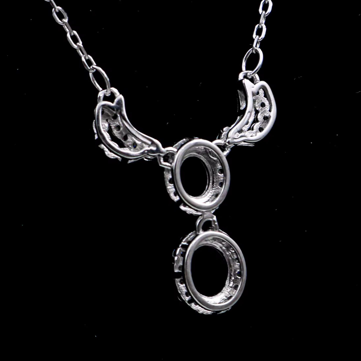 925 Sterling Silver and Cubic Zirconia Necklace