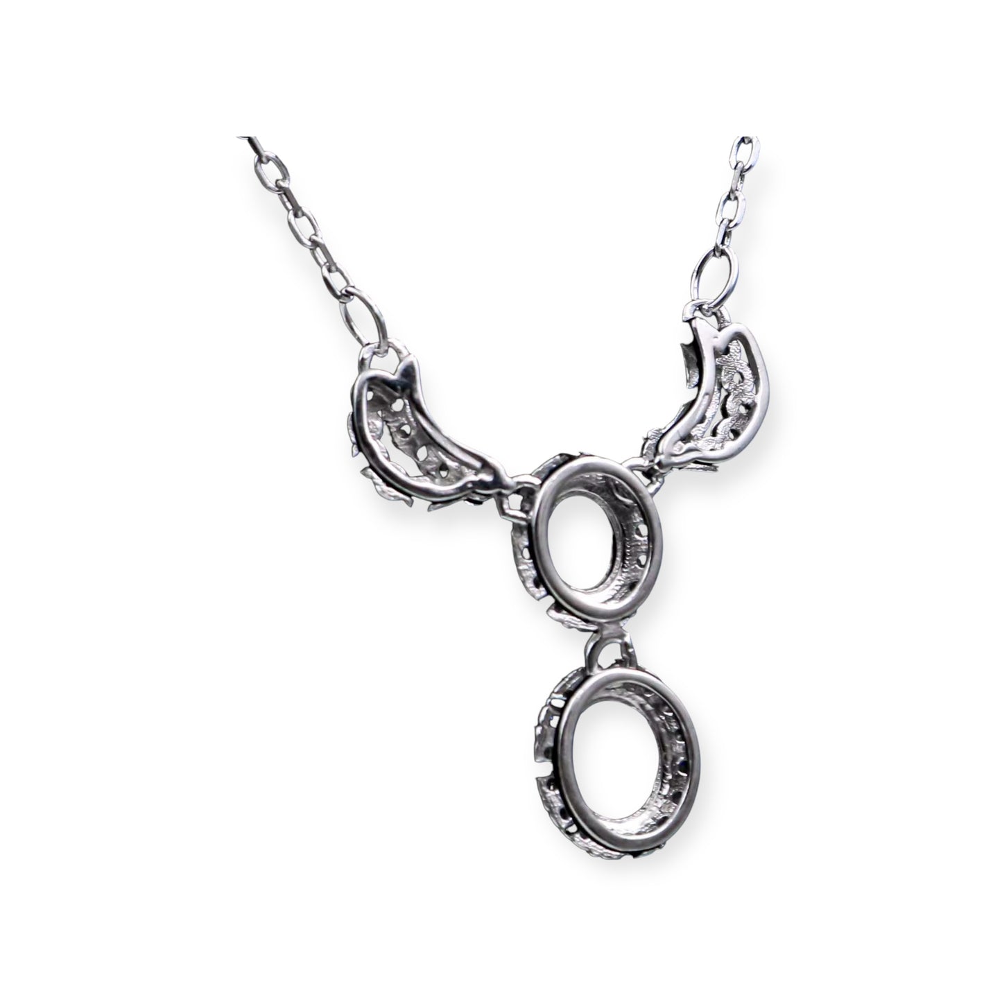 925 Sterling Silver and Cubic Zirconia Necklace