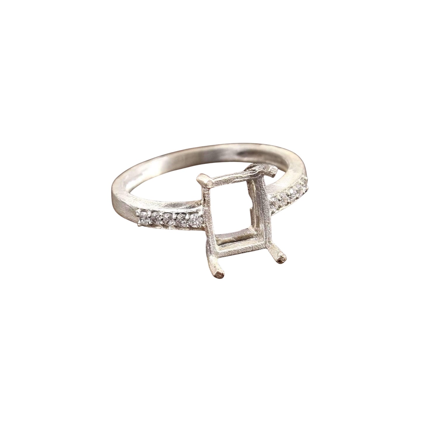 925 Sterling Silver and Cubic Zirconia Ring-Bird Jewellery Settings