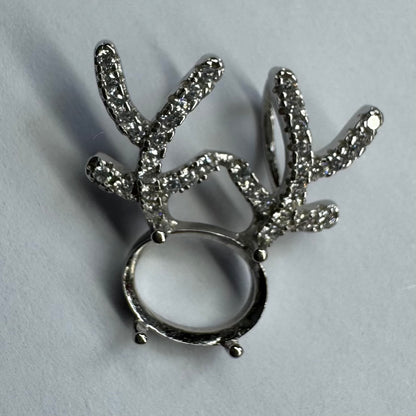 925 Sterling Silver and Cubic Zirconia Pendant