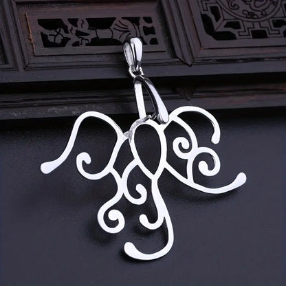 925 Sterling Silver Freeform Wrap Pendant - Bird Jewellery Settings