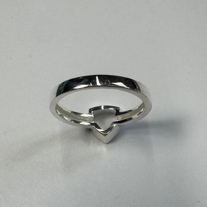 925 Sterling Silver Bezel Set Ring