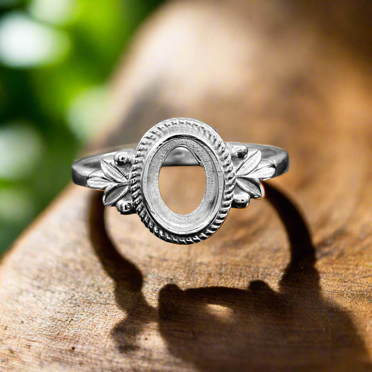 925 Sterling Silver Ring Sizes 6-8-Bird Jewellery Settings