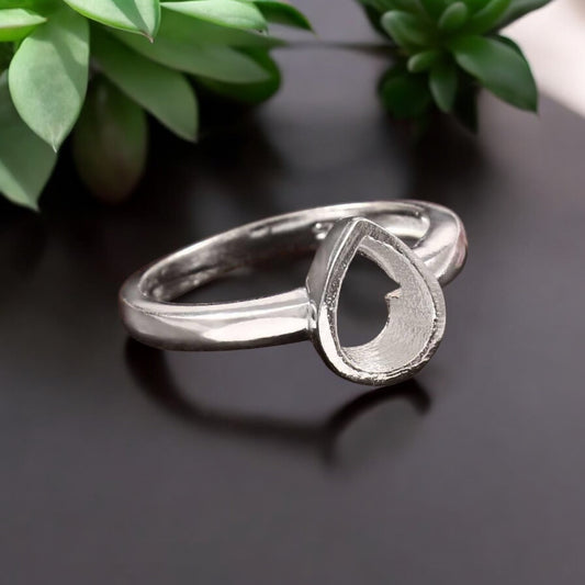 925 Sterling Silver Bezel Set Ring-Bird Jewellery Settings