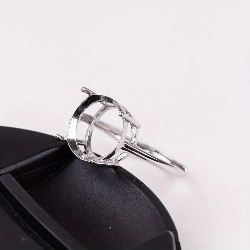 925 Sterling Silver Adjustable Ring - Bird Jewellery Settings