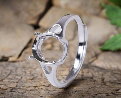 925 Sterling Silver Adjustable Ring - Bird Jewellery Settings