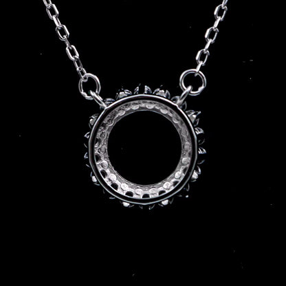 925 Sterling Silver and Cubic Zirconia Necklace