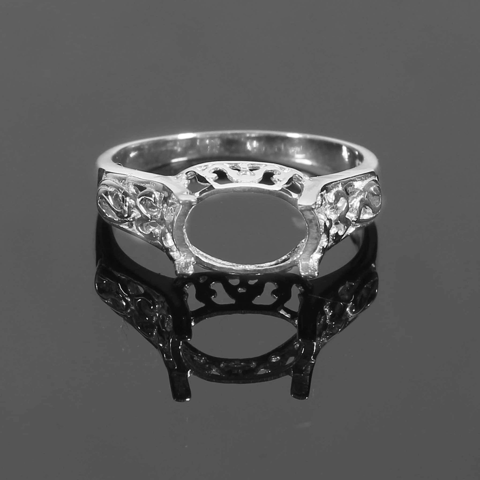 925 Sterling Silver Ring-Bird Jewellery Settings