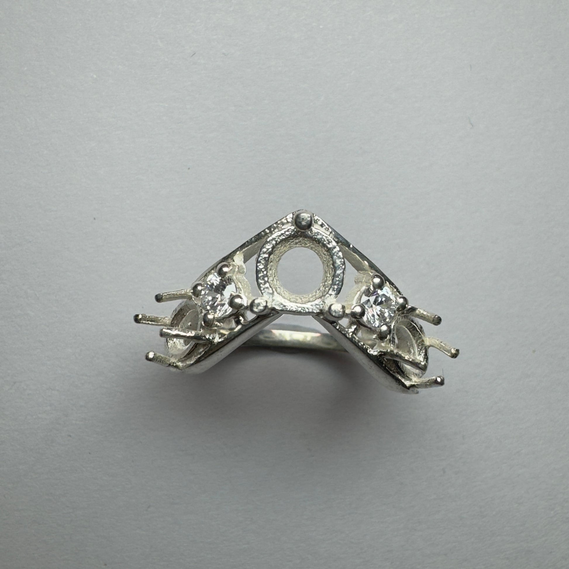 925 Sterling Silver Ring Size _ - Bird Jewellery Settings