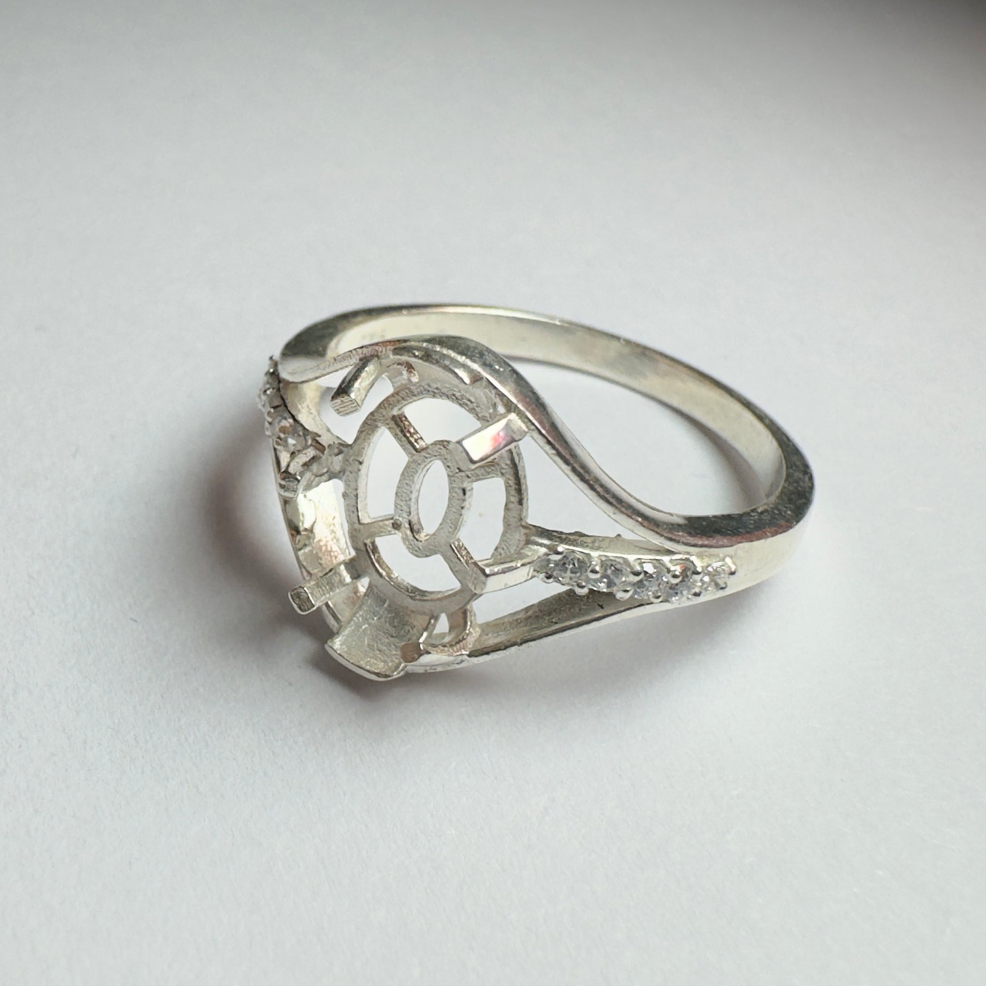 925 Sterling Silver Ring Size _ - Bird Jewellery Settings