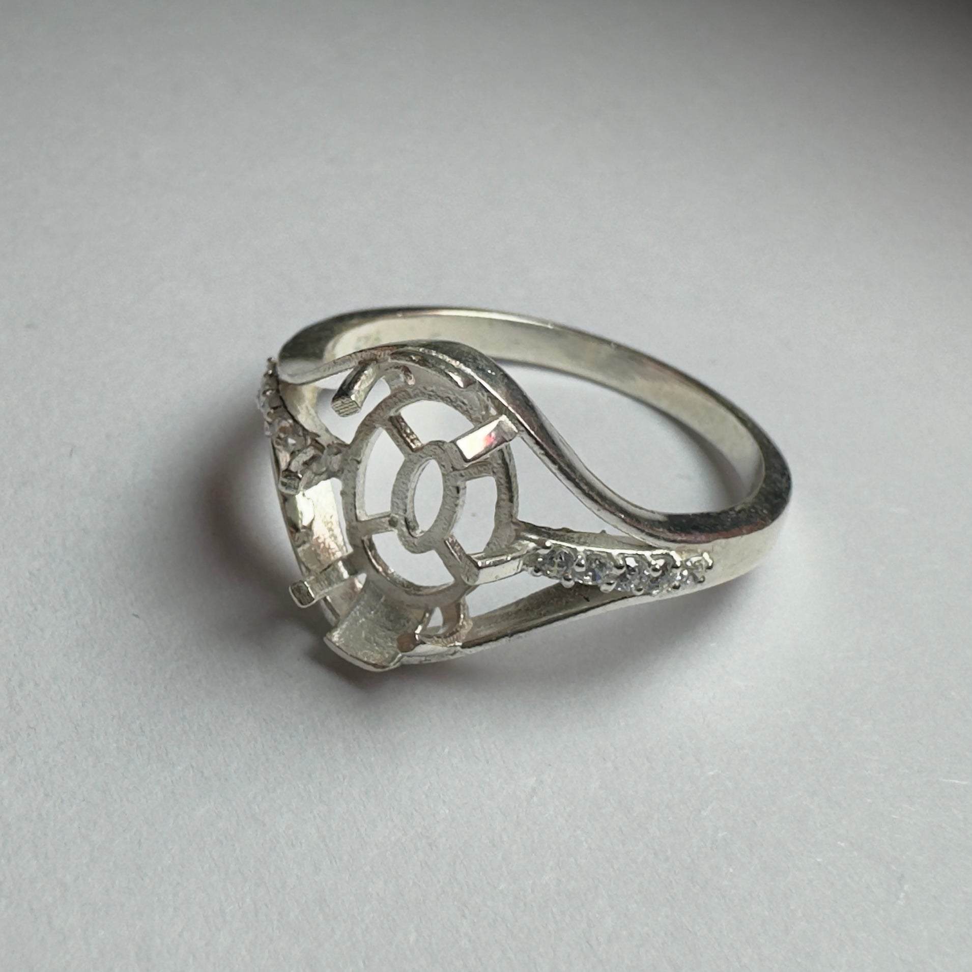 925 Sterling Silver Ring Size _ - Bird Jewellery Settings