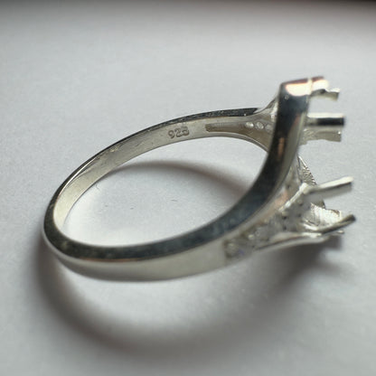 925 Sterling Silver Ring Size _ - Bird Jewellery Settings