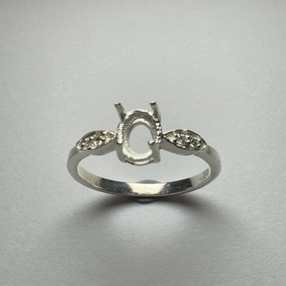 925 Sterling Silver Ring Size _ - Bird Jewellery Settings