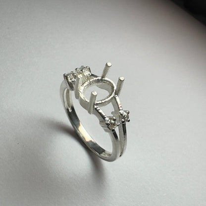 925 Sterling Silver Ring Size 8 - Bird Jewellery Settings