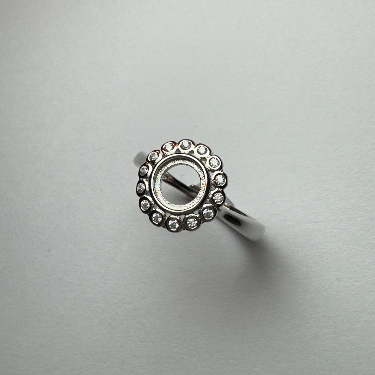 925 Sterling Silver Adjustable Ring - Bird Jewellery Settings