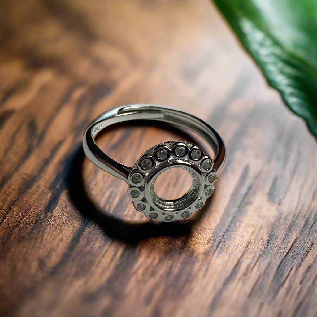 925 Sterling Silver Adjustable Ring