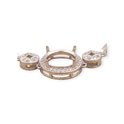925 Sterling Silver and Cubic Zirconia Bracelet