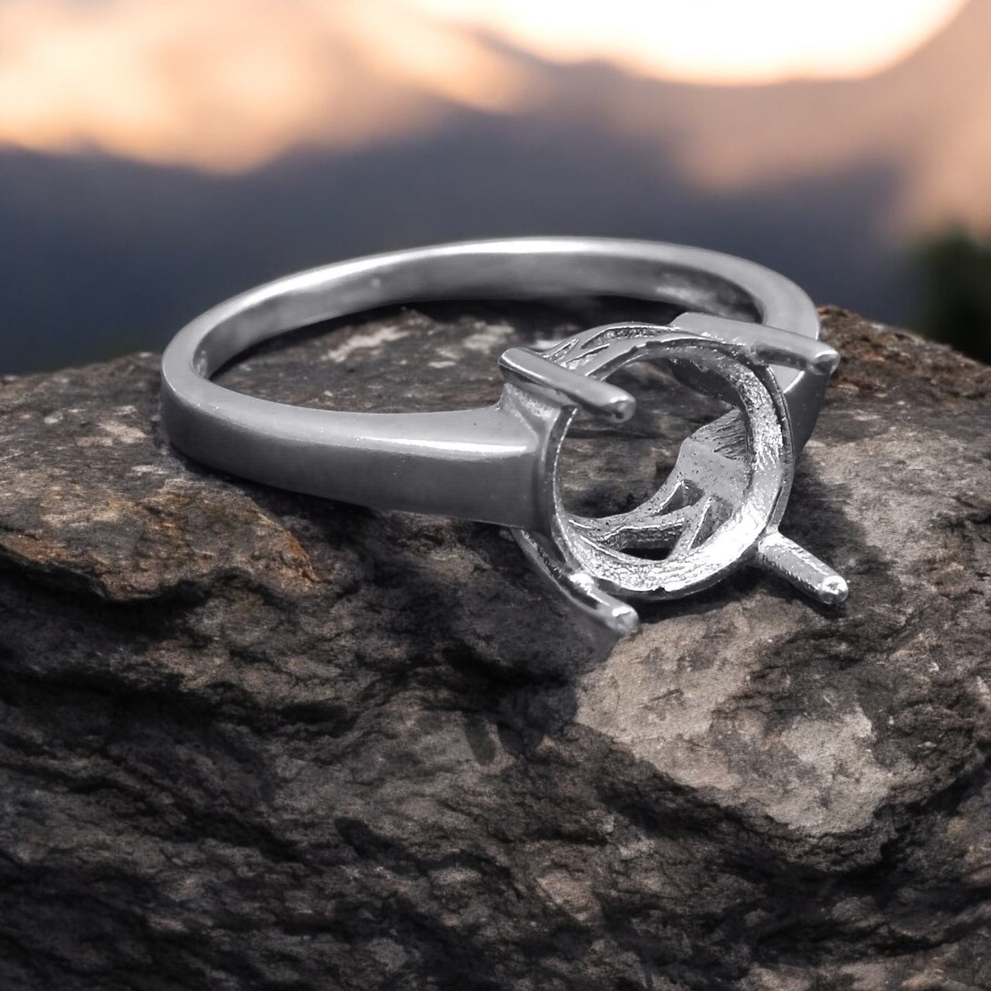 925 Sterling Silver Ring-Bird Jewellery Settings