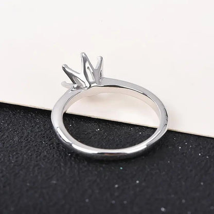 925 Sterling Silver Solitaire Ring Size 9 - Bird Jewellery Settings